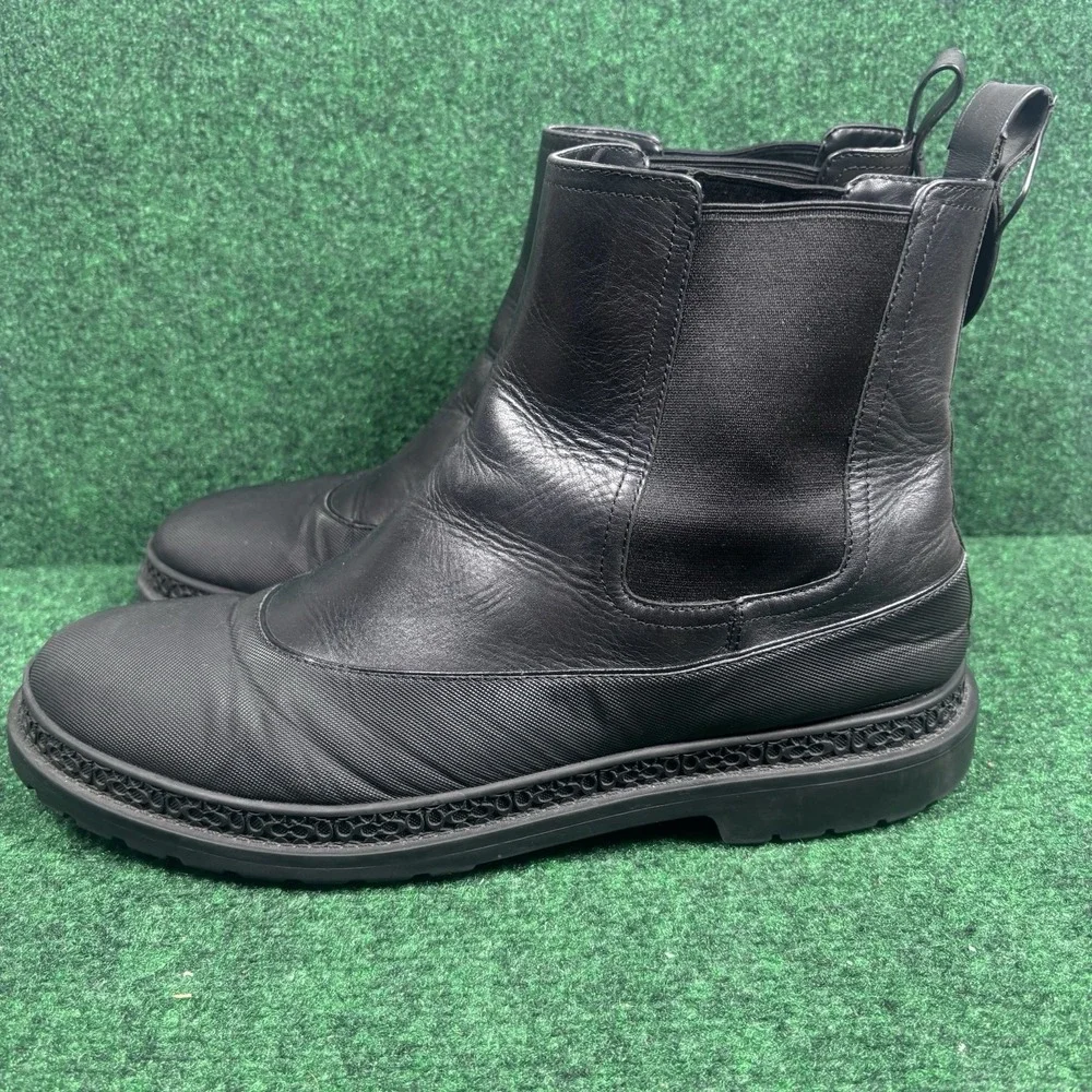 Coach Men's Size 13D Boots Carver, Black